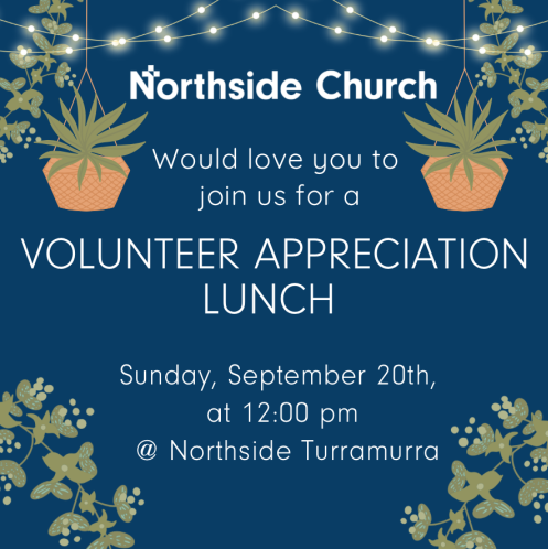 Turramurra  - Volunteer Appreciation Lunch